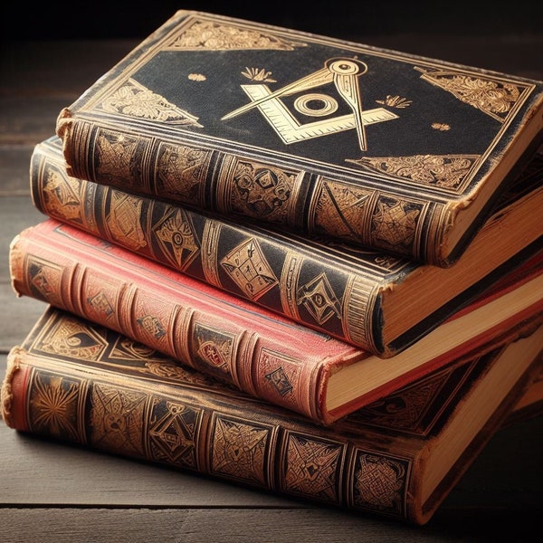 Plus de 600 livres rares sur la franc-maçonnerie - Rituels secrets maçonniques des francs-maçons Histoire de la maçonnerie, (TÉLÉCHARGEMENT NUMÉRIQUE)