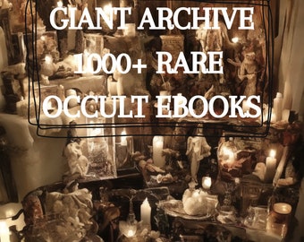 1000+ Occult eBooks, Occult Books, Magick Books, Witch Books, occult book collection, Occult Book Bundles, Rare Books, ebook pdf, spells