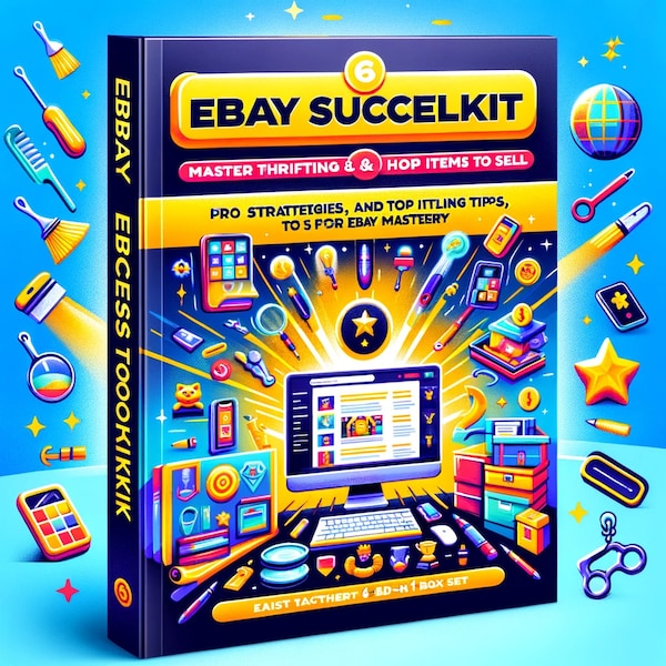 eBay Success Toolkit 6-in-1 Set): Master Thrifting Home Selling Pro Strategies, Easy Listing Tips, and Top Items to Sell for eBay Mastery