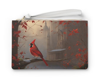 Cardinal Clutch Bag