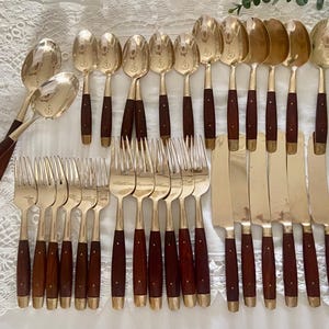 Thai Brass Cutlery - Etsy Canada