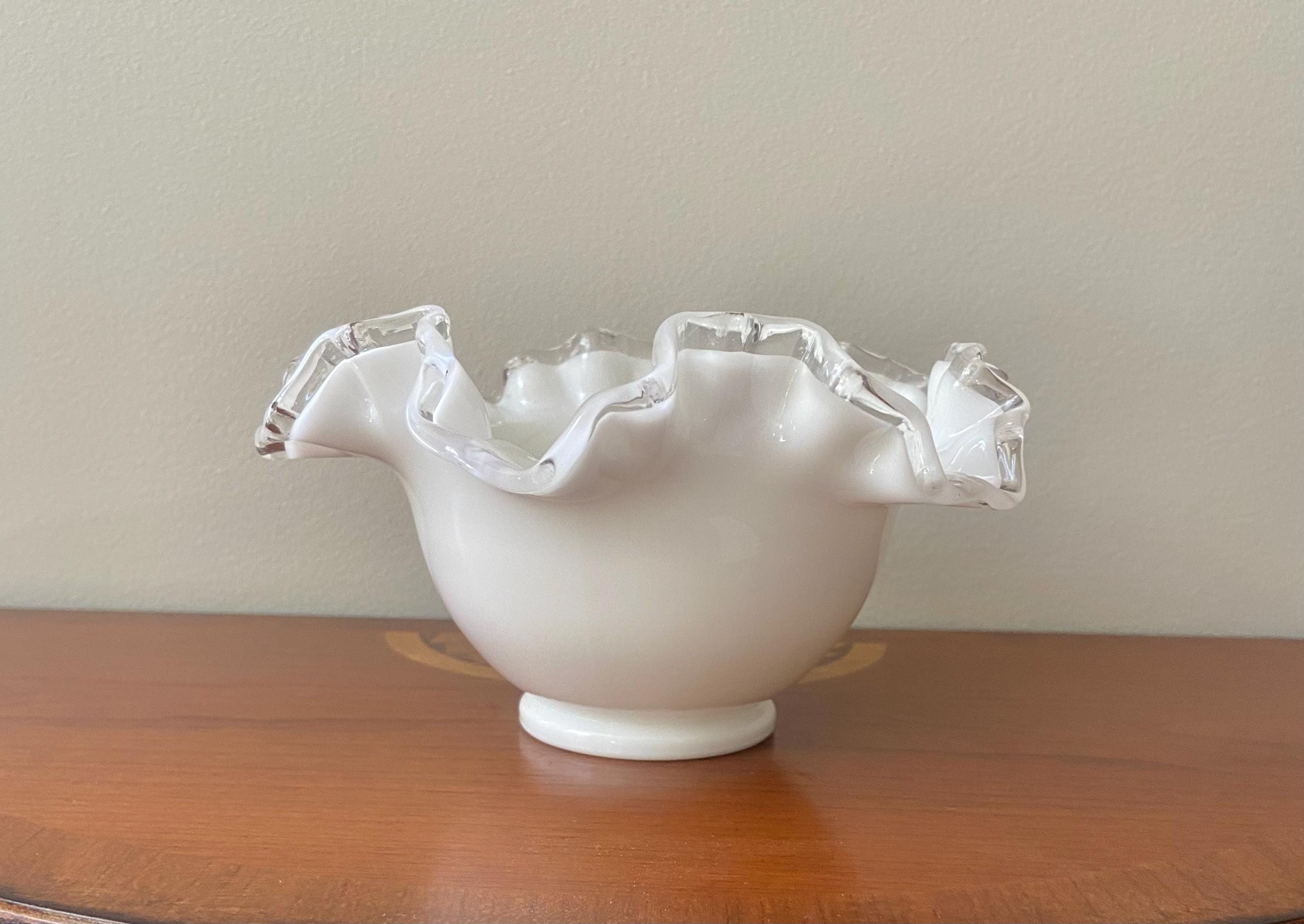 Fenton Milk Glass - Etsy Canada