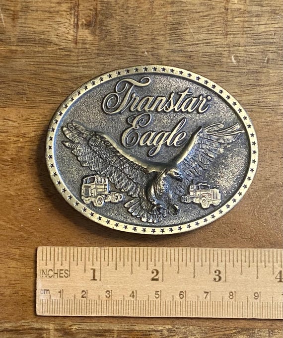Solid Brass Vintage Transtar Eagle International … - image 4