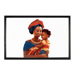 African Mum Sublimation Doormat