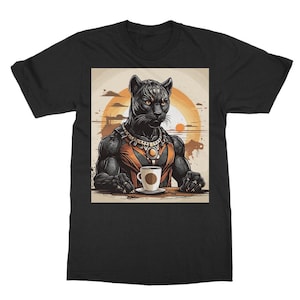 Leonardo Diffusion Big Cat Classic Adult T-Shirt