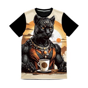 Leonardo Diffusion Big Cat Classic Sublimation Panel T-Shirt