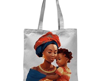 African Mum Classic Sublimation Tote Bag