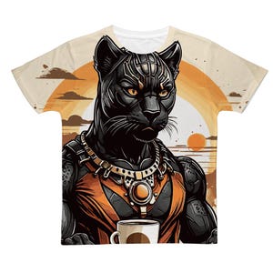 Leonardo Diffusion Big Cat Classic Sublimation Adult T-Shirt