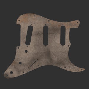 Custom Fender Stratocaster Pickguard, Unique Graphical Strat scratch plate, Quality Stratocaster Pick guard - Autumn Coastal Watercolor