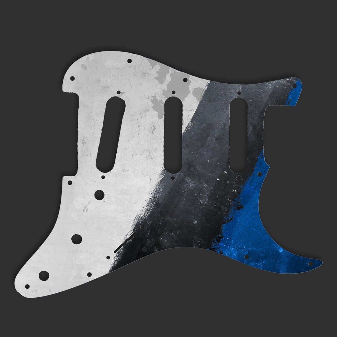 Fender Stratocaster SSS Pickguard 3 Ply(w/b/w) for Usa/mexican With ...