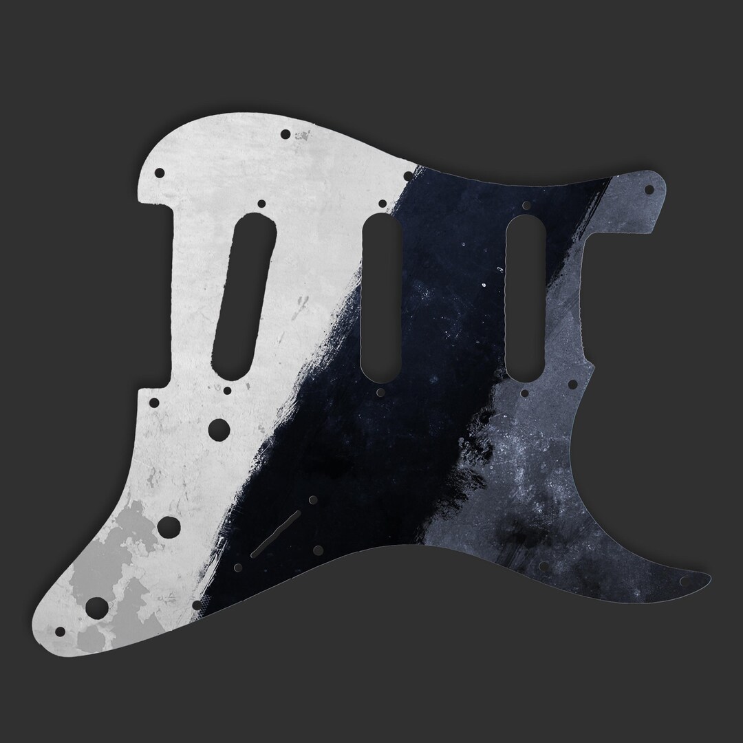 Fender Stratocaster SSS Pickguard 3 Ply(w/b/w) for Usa/mexican With ...