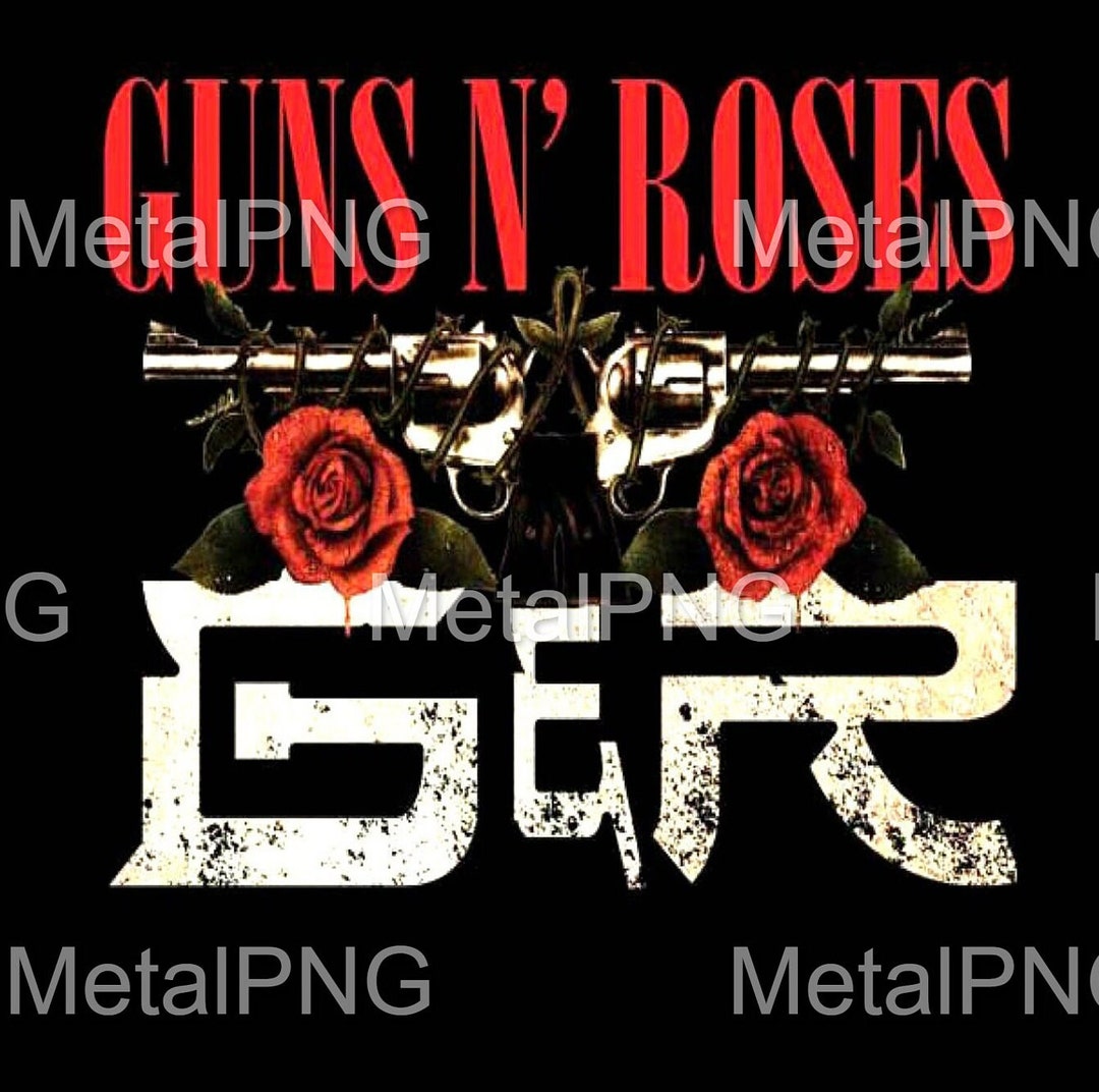Guns N Roses PNG L Guns N Roses Arts L Guns N Roses Band PNG L Etsy