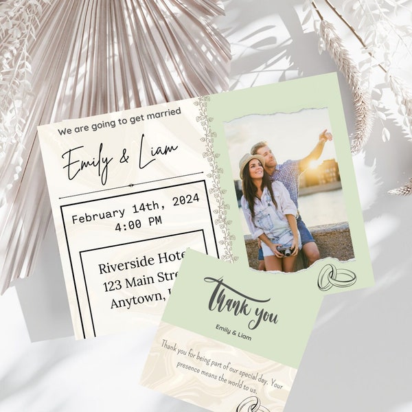 Custom Wedding Invitations, Personalized Wedding Cards, Tailored Wedding Invites, Bespoke Wedding Suite, Unique Wedding Invitation Set