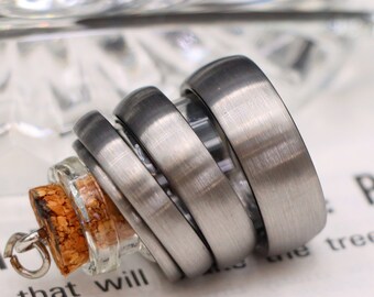 2mm,4mm,6mm,8mm Tungsten Wedding Bands Valentine Gift Ring Gunmetal Wedding Ring Couple Anniversary Ring Mens Engagement Rings Gunmetal Band