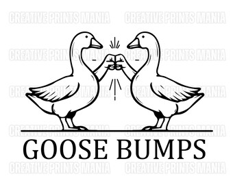 Goose Bumps png, Halloween Goose png, Goosebumps Halloween png, Trendy Svg, Halloween Shirt, Aesthetic Png sublimation, Goosebumps Clipart
