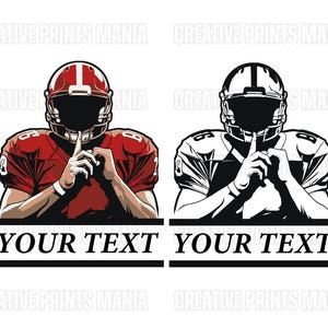 Football player svg, Football svg, colored layers, football team, Football name, Football Season, Football Shirt Svg, Customize you text diy