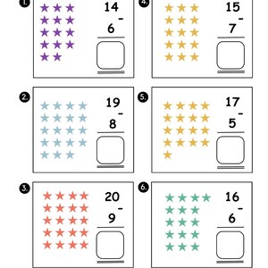Super Fun Math for Basic Addition and Subtraction Worksheet for ...