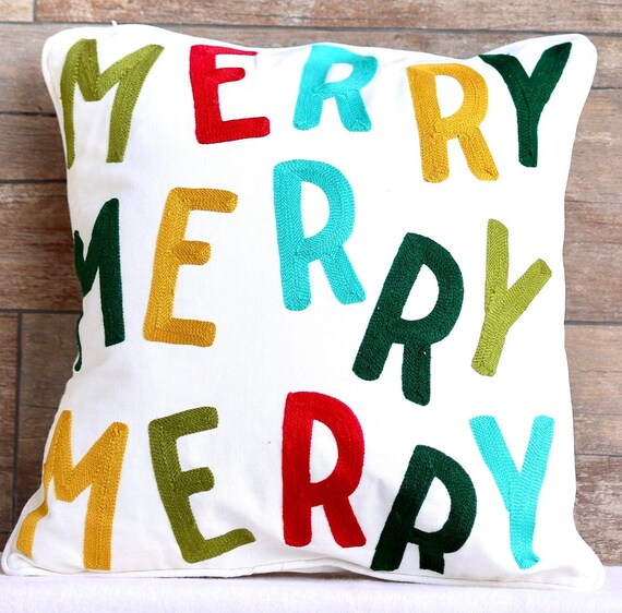 クッションカバー クリスマス 刺繍 楽天市場】クリスマス クッションカバー 45x45cm 装飾クッション