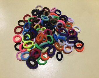 20 pcs Elastic Hair Ties For Girls, Ponytail Holder For Everyone (Size: 2.3cm/.9inch)