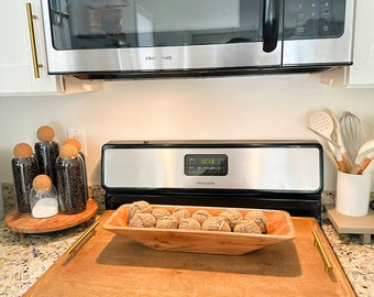 Wood Stove Top Cover, Noodle Board, Gas Stove Cover, Electric Stove Cover, Stove Centerpiece, Noodle Cover, Stove Decoration, Serving Tray