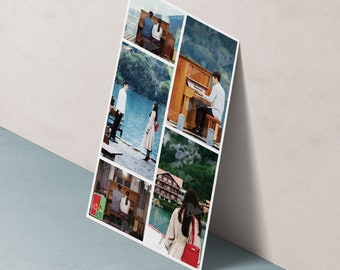 KDRAMA - Crash Landing On You | STICKER + PRINT - Art Collectible... Perfect for Fans of the Hit Series!