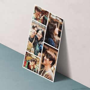KDRAMA - Liebesblitze in der Stadt | STICKER + PRINT - Kunst Sammlerstück... Perfekt für Fans der Hitserie!