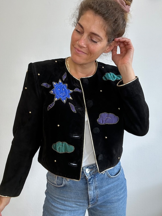 年末のプロモーション特価！ Black Beautiful DINO'Z Vintage 80s the From Jacket Leather ジャケット・アウター