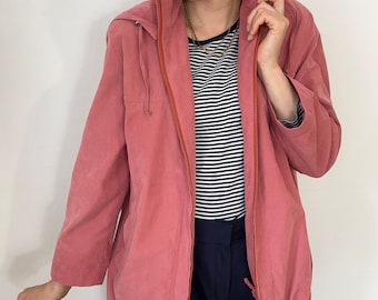 Schöne roséfarbene Vintage Jacke Gr40