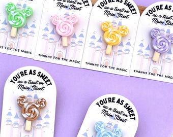 Pastel Disney Pins for Cast Member Gifts and Pixie Dust for Disney World and Cruise