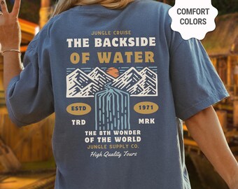 Jungle Cruise Shirt | Backside of Water TShirt | Subtle Minimalist Disney World Ride Tee