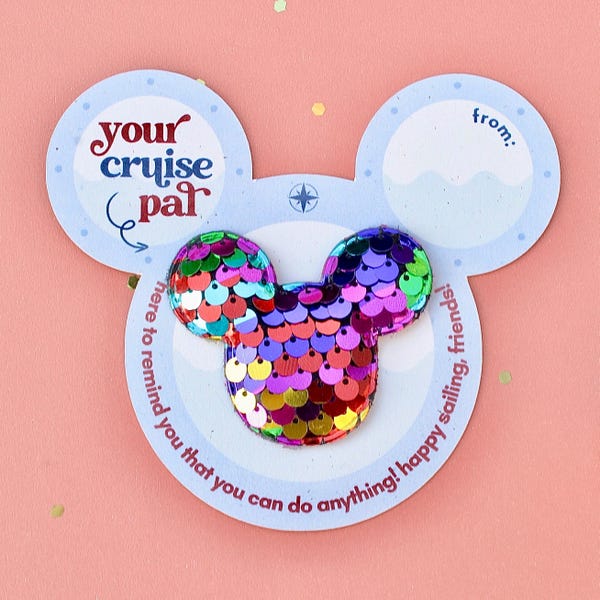 Disney Cruise Pal Card for Fish Extenders and Pixie Dust | FE Gift Tag