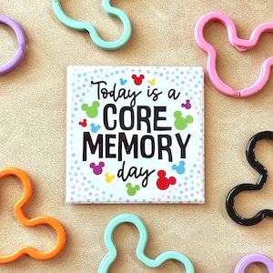 Mini Core Memory Day Disney Cruise Magnet | Fish Extender Gifts DCL | Pixie Dust Gift