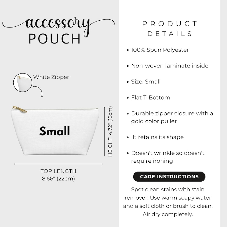 Trousse de maquillage Minnie Mouse Monogram | Organiseur personnalisé à carreaux pour un voyage à Disney World | Pochette zippée personnalisée image 6