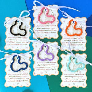 Mini Fish Extender Gifts for Disney Cruise | Multicolor Keyring Keychain Pixie Dust Gift