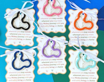 Mini Fish Extender Gifts for Disney Cruise | Multicolor Keyring Keychain Pixie Dust Gift