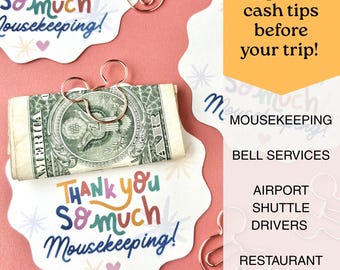 Mousekeeping Tip Holder | Disney Cast Member Pixie Dust Gifts | DCL Cruise Fish Extender