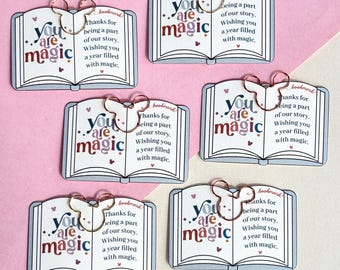 Cast Member Gifts | Disney Pixie Dust Gift for Disney World and Cruise | Gold Mickey Paperclip Bookmark