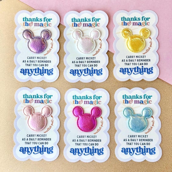 Mini Pixie Dust Card For Cast Member Appreciation | Disney Cruise Line Gift