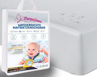 Matratzenschoner Wasserdicht 100% Baumwolle Inkontinenz Matratzenauflage Cottonique Parpalinam