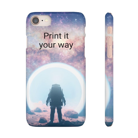 Cosmic Explorer Phone Case: Galaxy Astronaut Design - Impact Resistant -  Etsy