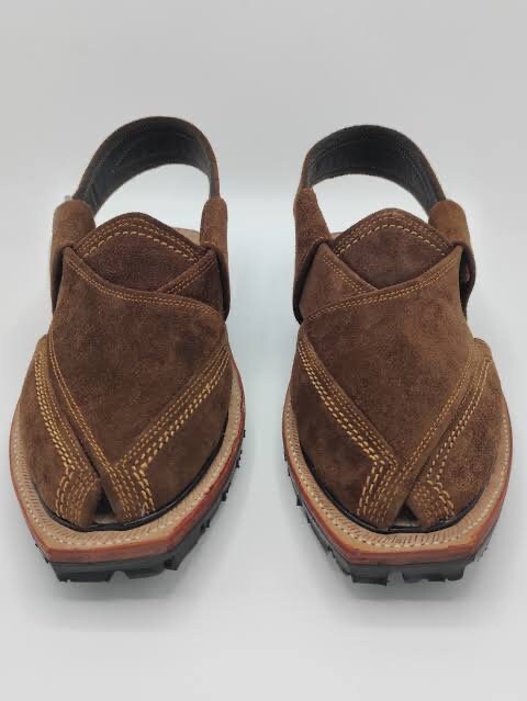 Suede peshawari best sale chappal