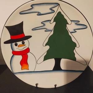 Cargador de edición limitada de muñeco de nieve navideño de Lorna Bailey 4/40
