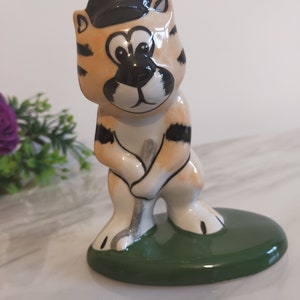 Lorna Bailey Tiger The Golfer cadeau d’art vintage pour tout golfeur