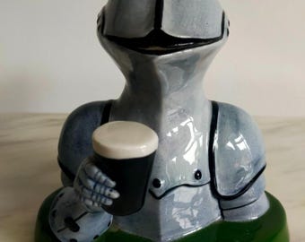Lorna Bailey Knight Bust, Guinness Promotion Sample, Rare Figurine