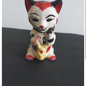 Lorna Bailey &quot;Mousetrap Cat&quot; 13cm signed VGC