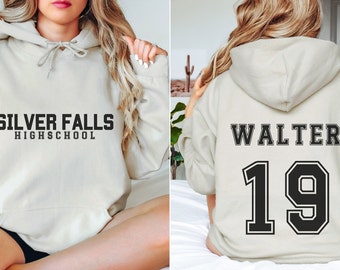 Yo y la camisa de Walter Boys, Yo y la sudadera con capucha de Walter Boys, Mi vida con los Walter Boys, Camisa Cole Walter, Camisa de la serie Netflix