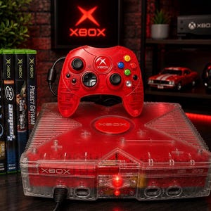Crystal Edition Original Xbox & Controller Bundle – Refurbished