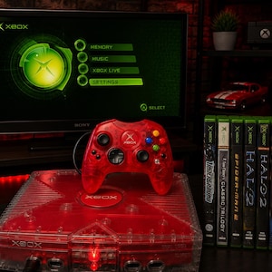 Crystal Edition Original Xbox & Controller Bundle – Refurbished