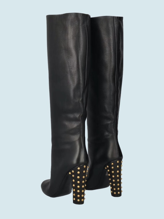 Gucci studded boots discount