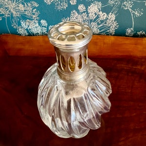 Lampe Berger En Verre Torsadé - Année 1970 - Occasion En état Fonctionnel